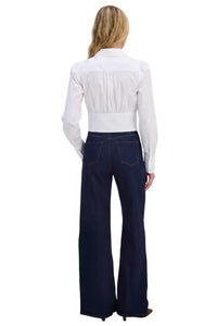 Allison Courtney Top - White-Hand In Pocket