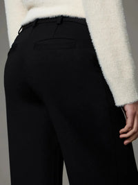 Sanctuary Marks Ponte Trouser - Black-Hand In Pocket
