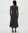 Michael Stars Tess Midi Dress- Nocturnal-Hand In Pocket