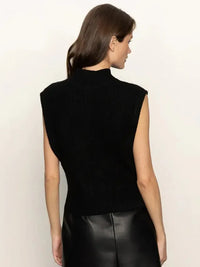 Sanctuary City Sweater Shell - Black