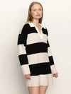 Sanctuary Polo Striped Dress - Heather Pearl