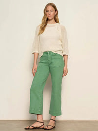 Sanctuary Metallic Sweater Tee - Collagen-Hand In Pocket