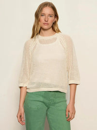 Sanctuary Metallic Sweater Tee - Collagen-Hand In Pocket