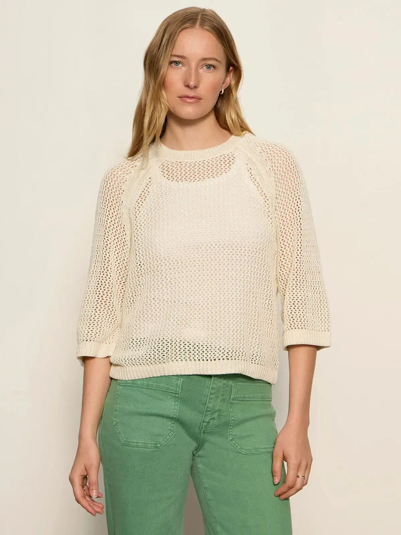 Sanctuary Metallic Sweater Tee - Collagen-Hand In Pocket