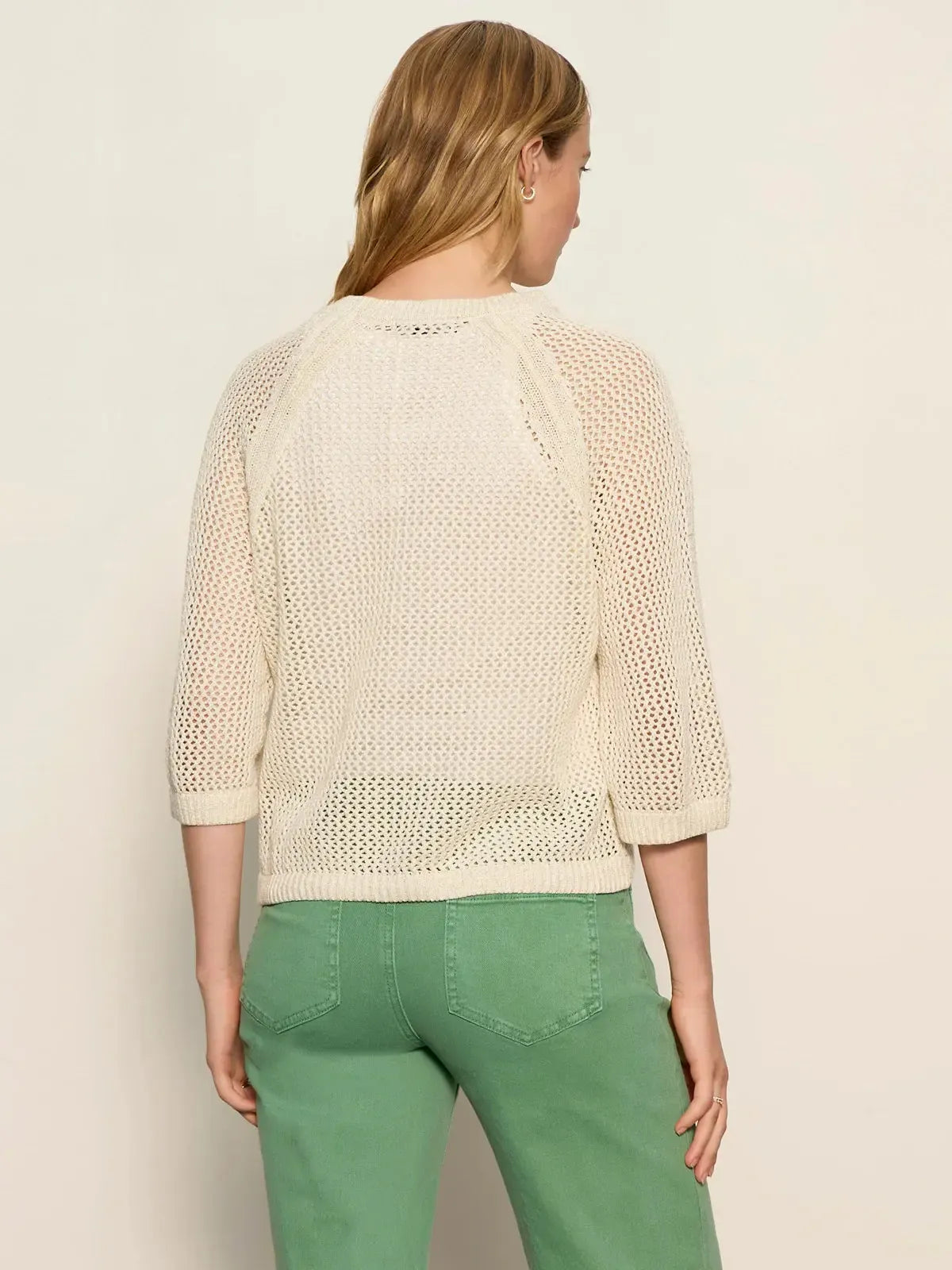 Sanctuary Metallic Sweater Tee - Collagen-Hand In Pocket