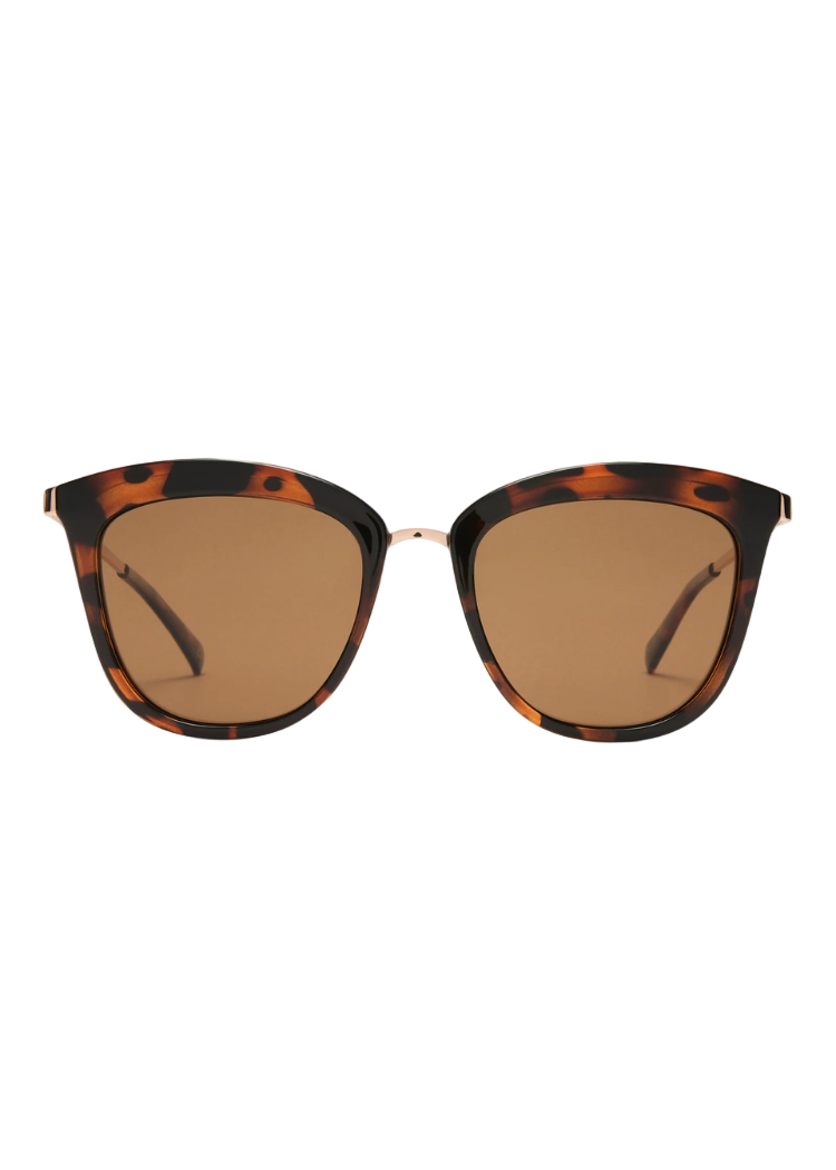 Le Specs Caliente- Tort/ Rose Gold-Hand In Pocket