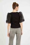 Caballero Alina Top- Black-Hand In Pocket
