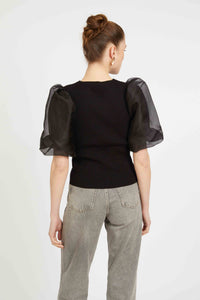 Caballero Alina Top- Black-Hand In Pocket