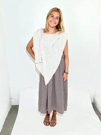 HIP Cashmere Top - Silver-Hand In Pocket