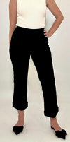 Astrid Mia Ponte Pant - Black-Hand In Pocket