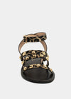 Shu Shop Daphne Sandal- Leopard-Hand In Pocket