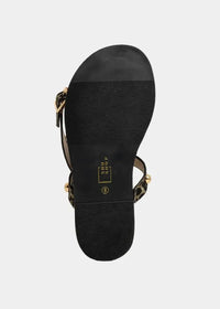Shu Shop Daphne Sandal- Leopard-Hand In Pocket