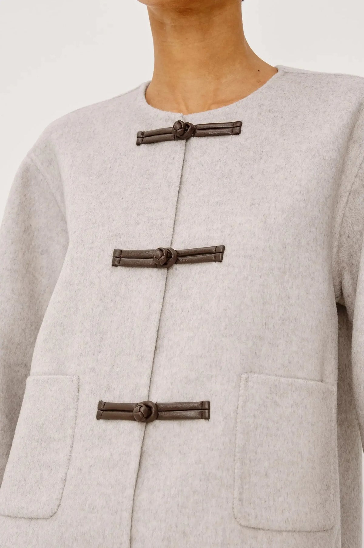 Rails Deidre Jacket - Heather Oat-Hand In Pocket