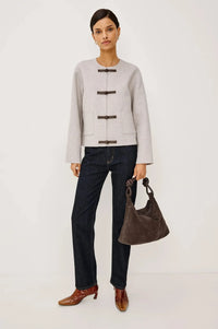 Rails Deidre Jacket - Heather Oat-Hand In Pocket
