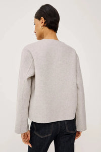 Rails Deidre Jacket - Heather Oat-Hand In Pocket