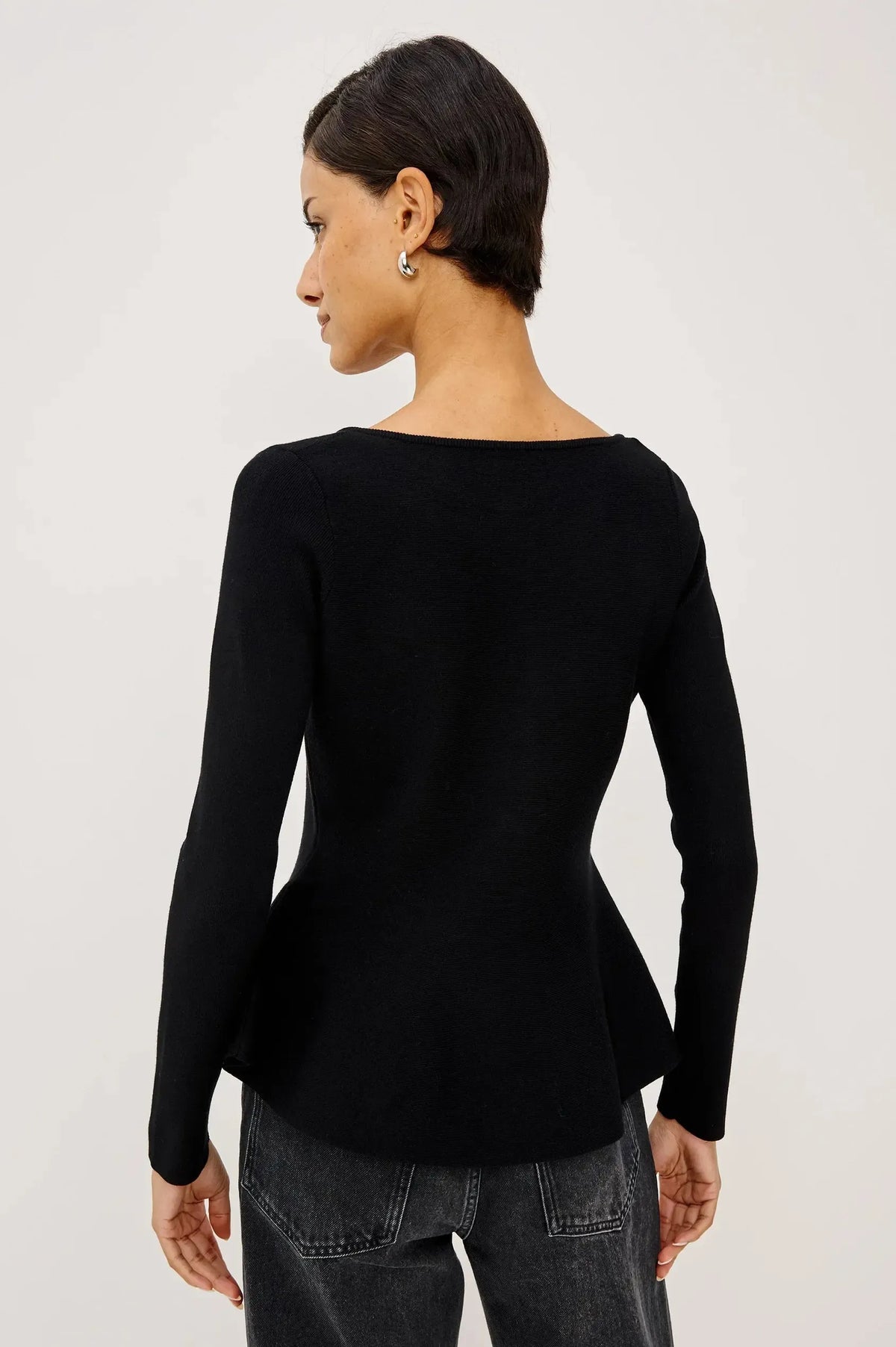 Rails Diane Fine Knit Cardigan - Black-Hand In Pocket