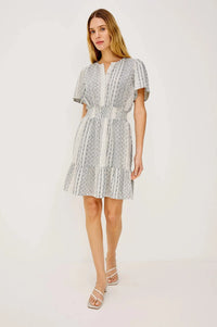 Rails Didi Dress - Striped Eyelet-Hand In Pocket