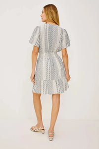 Rails Didi Dress - Striped Eyelet-Hand In Pocket