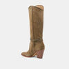 Dolce Vita Jody Suede Boots - Olive-Hand In Pocket
