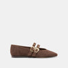 Dolce Vita Baylee Grommet - Dk Brown Suede-Hand In Pocket