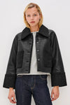 Rails Dria Jacket- Black Sherling-Hand In Pocket