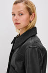 Rails Dria Jacket- Black Sherling-Hand In Pocket