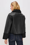 Rails Dria Jacket- Black Sherling-Hand In Pocket