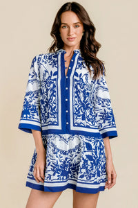 Cleobella Yuè Mini Dress - Altesse Print