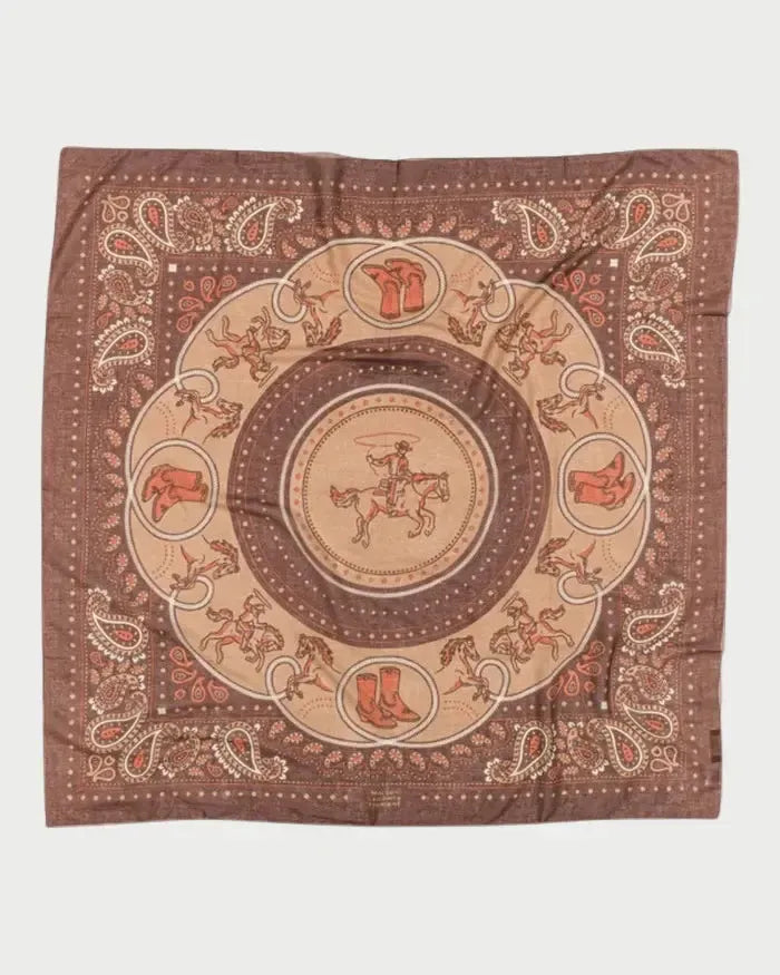 Estelle Rodeo Scarf - Cappuccino-Hand In Pocket