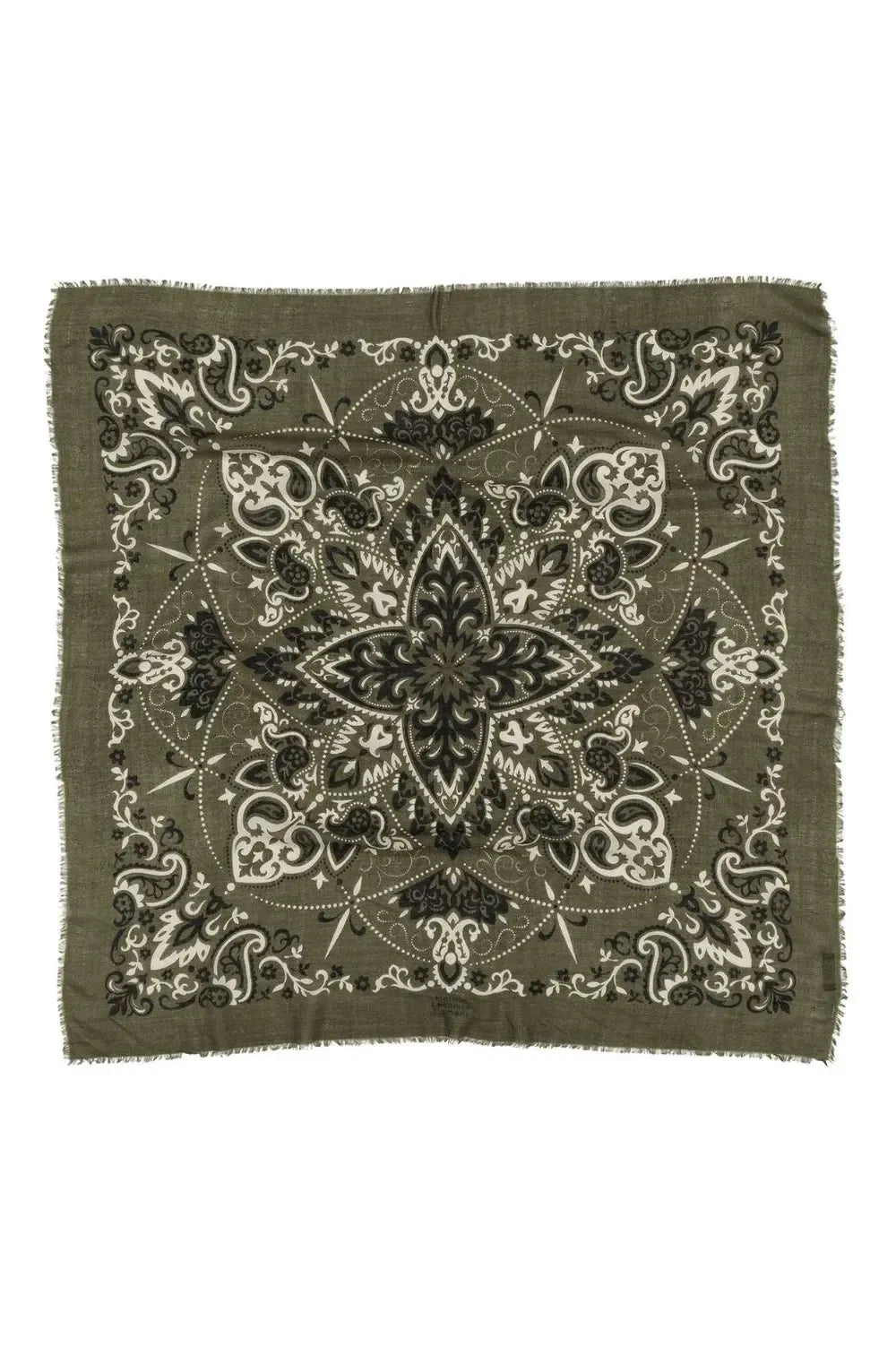 Colette Scarf Bandana - Khaki-Hand In Pocket