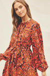 Venus Button Up Mini Dress-Hand In Pocket
