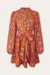 Venus Button Up Mini Dress-Hand In Pocket