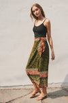 Rustic Ibiza Wrap Skirt ***FINAL SALE***-Hand In Pocket
