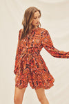 Venus Button Up Mini Dress-Hand In Pocket