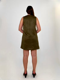 THML Nina Shift Dress - Vine