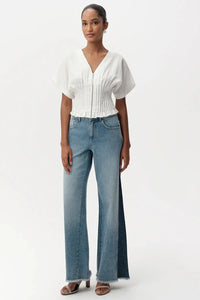 Exquise Cherelle Blouse - White-Hand In Pocket