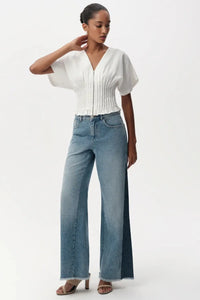 Exquise Cherelle Blouse - White-Hand In Pocket