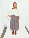 HIP Cashmere Top - Silver-Hand In Pocket