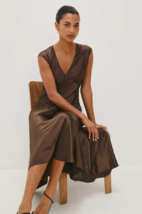 Rails Eleni Dress - Espresso