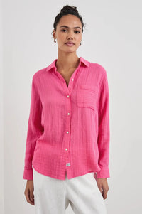Rails Ellis Top - Hibiscus-Hand In Pocket