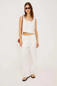 Rails Emmie Pant - White-Hand In Pocket