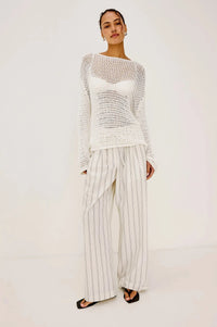 Rails Evangeline Sweater - Ivory-Hand In Pocket