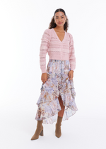 Levy Crochet Cardigan-Blush Pink ***FINAL SALE***-Hand In Pocket