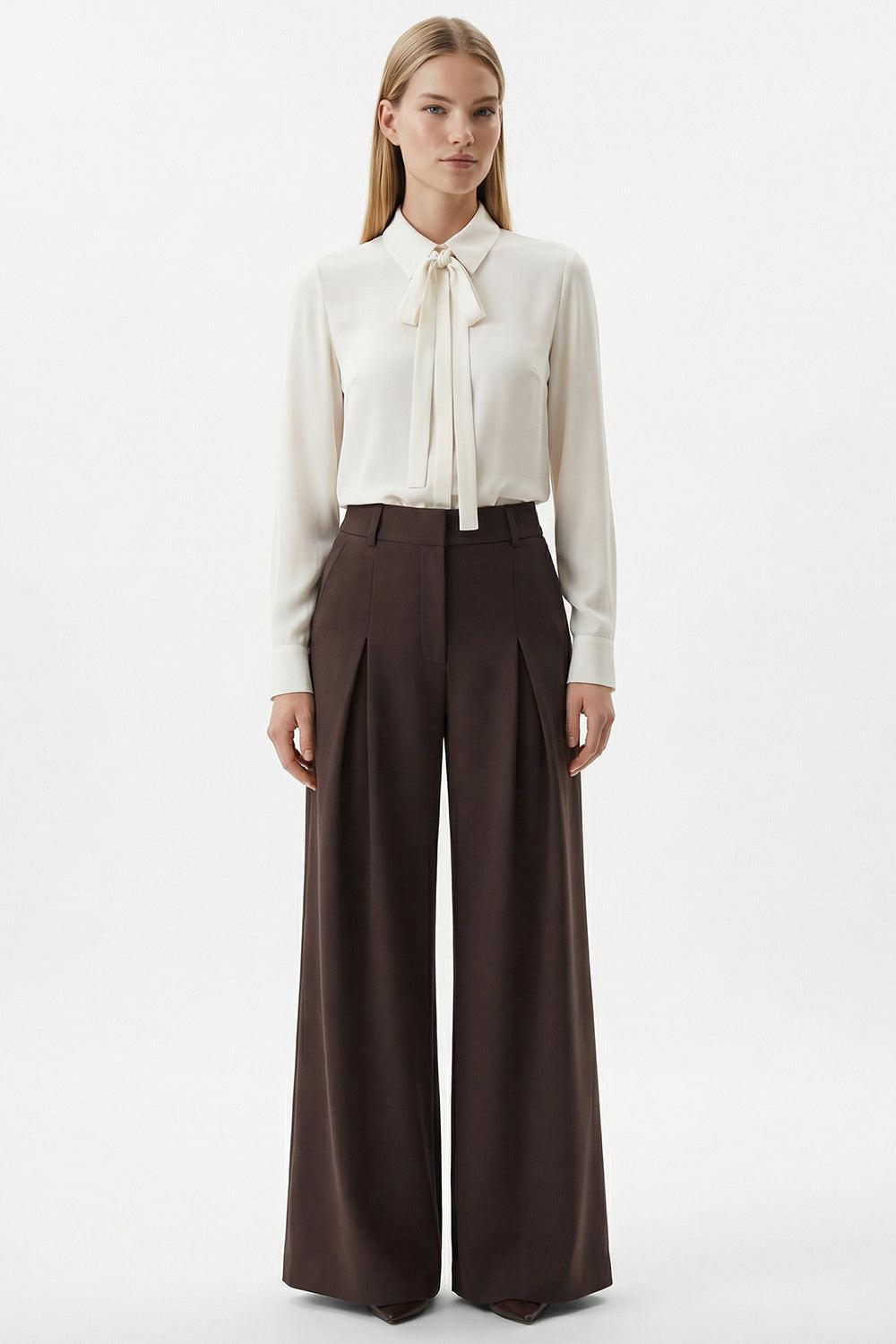 Exquise Felora Pants - Brown