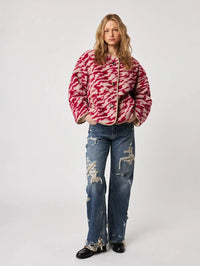 John & Jenn Quincy Jacket- Raspberry Swirl