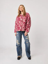 John & Jenn Quincy Jacket- Raspberry Swirl