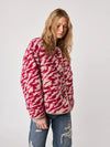John & Jenn Quincy Jacket- Raspberry Swirl