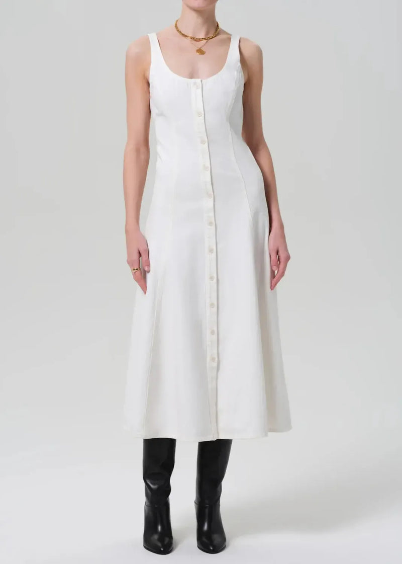 Citizens of Humanity Rosetta Dress- Pashmina-Hand In Pocket