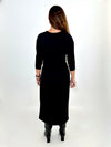 Michael Stars Margo Midi Dress - Black-Hand In Pocket
