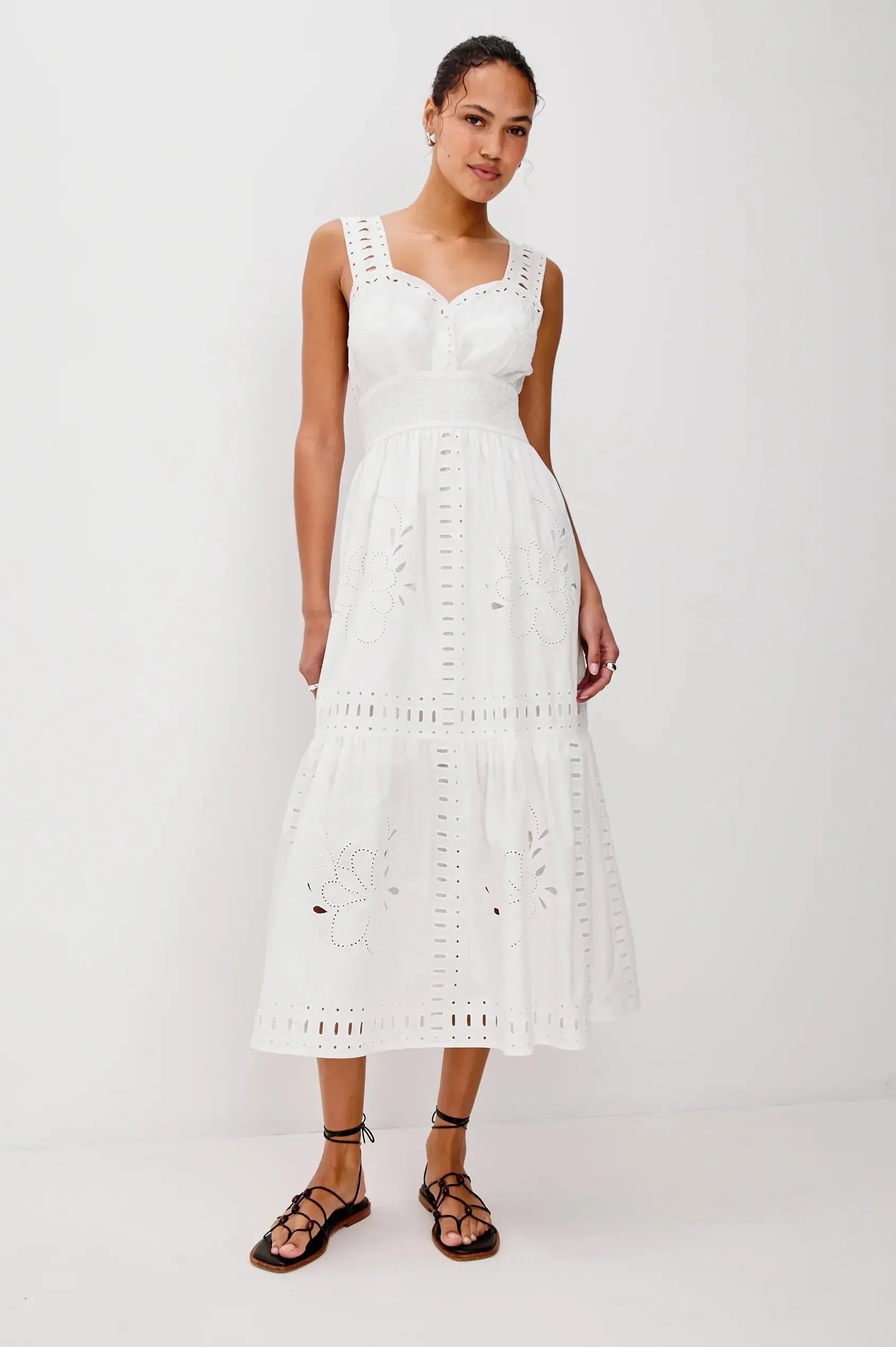 Rails Fawn Dress - White-Hand In Pocket